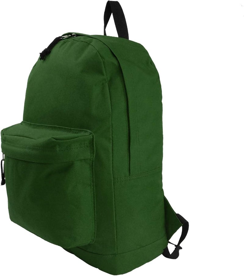 K-Cliffs Classic Bookbag Basic Backpack School Bookbag Student Simple Emergency Survival Daypack - Image 2